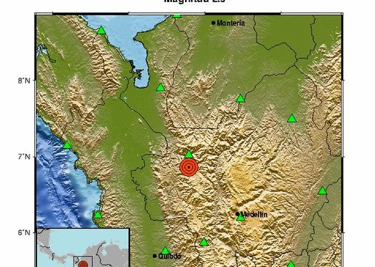 Tembló este lunes en Colombia: Servicio Geológico Colombiano (SGC)