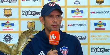 “Seguimos confiando y esperamos que se nos den las cosas”: Arturo Reyes tras el empate de Junior ante Águilas Doradas