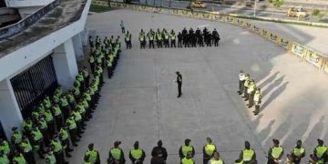 1.300 uniformados de la Policía vigilarán el partido de Colombia vs. Brasil