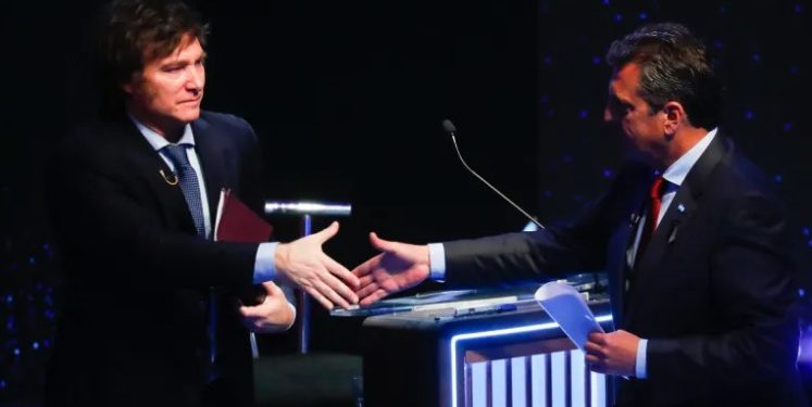 Massa y Milei concluyeron sus campañas de cara a la segunda vuelta presidencial en Argentina