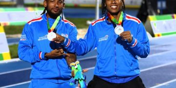 Los hermanos Néider y Néiker Abello ganaron medalla de plata en atletismo para el Atlántico