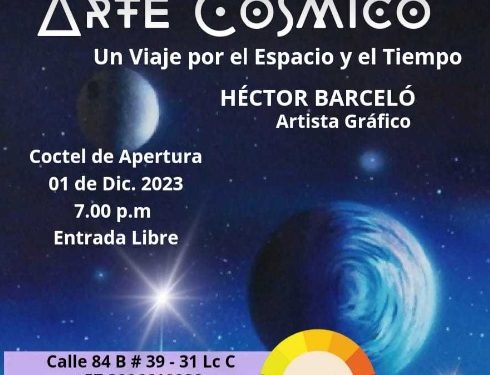 Exposición “Arte Cósmico”: Un viaje por el espacio y el tiempo de la mano de Héctor Barceló