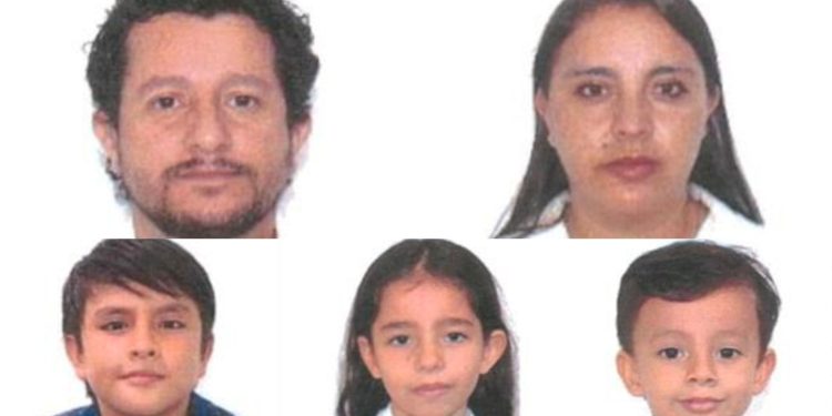 Familia colombiana y sus tres hijos menores está desaparecida en México