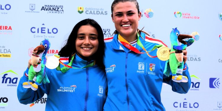 Atlántico en lo más alto del podio del BMX: oro con Bolle y plata con Fayad