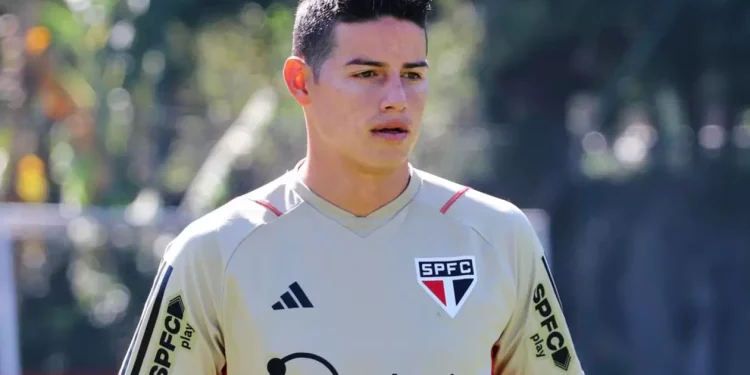 James Rodríguez sufre una nueva lesión en Sao Paulo: ¿Cuánto tiempo estará por fuera de las canchas?