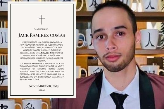 Velatón en memoria de Jack Ramírez Comas para clamar justicia