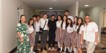 Alcalde Jaime Pumarejo entregó nuevas obras en la Escuela Normal Superior del Distrito