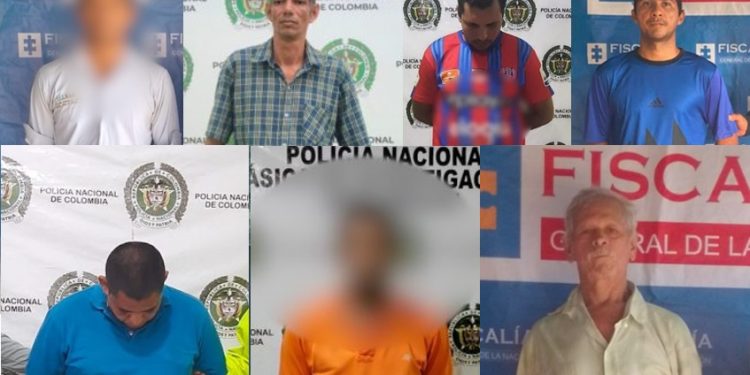 Siete presuntos agresores sexuales de menores fueron enviados a la cárcel en el Magdalena