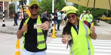 Secretaría de Tránsito y Seguridad Vial inició campaña educativa y activación para peatones en puntos de mayor accidentalidad
