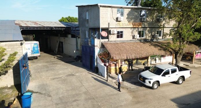 En complejo comercial que cuenta con hotel, restaurante, billar y 15 cuartos fríos, funcionaban con luz robada en Caracolí, Malambo