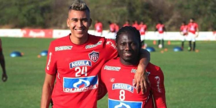 Víctor Cantillo y Yimmy Chará son presentados como jugadores de Junior