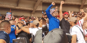 “Junior manda”: Sebastián Viera vivió el primer partido de la final junto a ‘Los Kuervos’