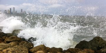 Alto oleaje: Ideam mantienen vigente la alerta naranja por vientos de 55 km/h