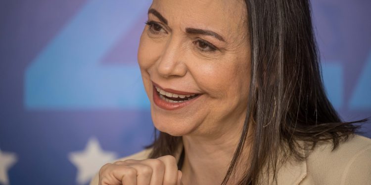 María Corina Machado sigue de cerca la negociación entre Venezuela y EE.UU.