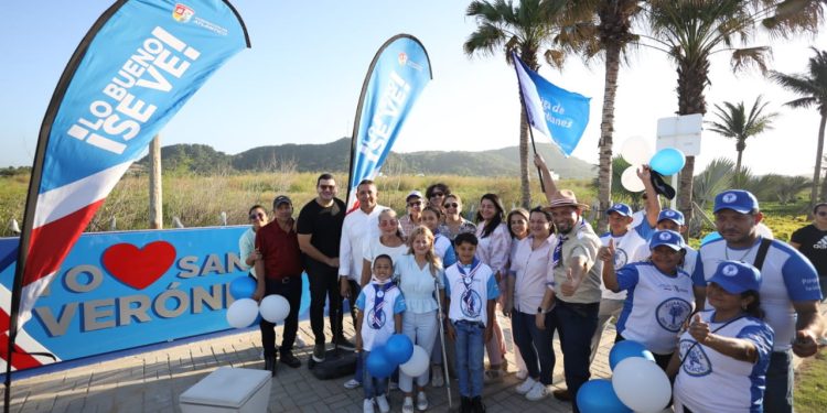 Gobernadora entregó en Santa Verónica la obra 50 de ‘Parques para la Gente’