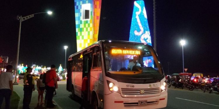 Transmetro pone en servicio ‘Ruta Navideña’ y retoma servicio Mallorquín