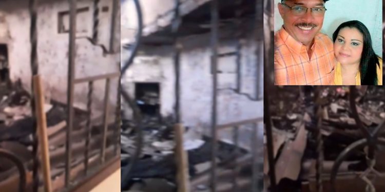 Pareja de esposos murió al incendiarse su vivienda en el barrio El Cortijo, Soledad