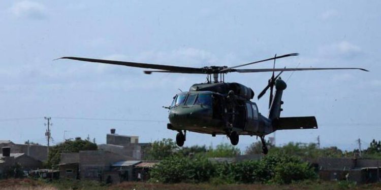 MinInterior niega uso indebido de helicóptero de la Policía Nacional