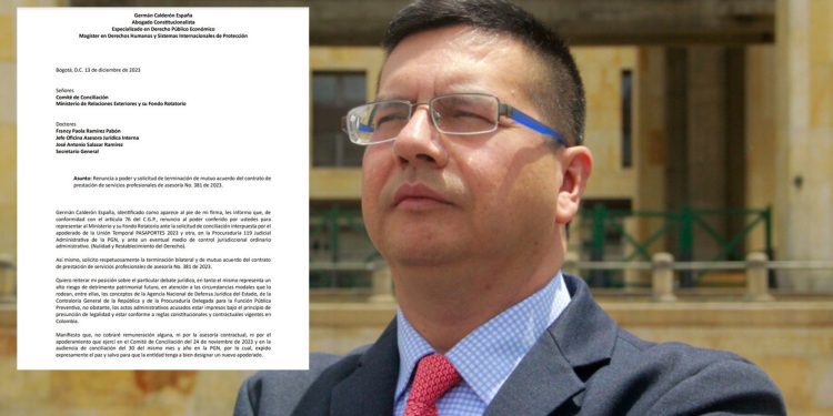 Renuncia abogado de la Cancillería involucrado en proceso de licitación de pasaportes