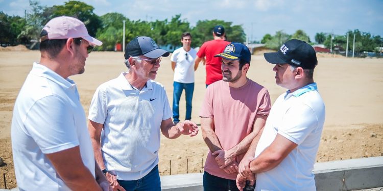 Gobernador Verano aseguró que el Parque Estadio de Sabanagrande estará listo en junio próximo