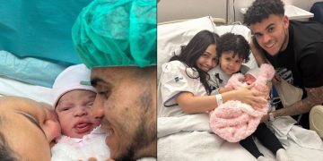 Luis Díaz celebra el nacimiento de Charlotte, su segunda hija