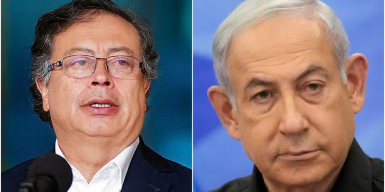 Netanyahu pide a Petro ayuda para liberar a ciudadano colombiano en Gaza