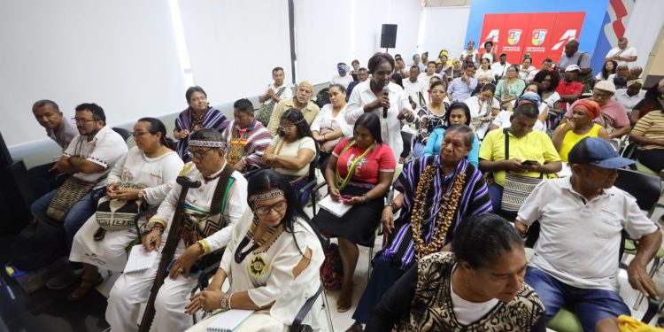 Grupos étnicos inician concertaciones y aportan al plan de desarrollo ‘Atlántico para el Mundo’