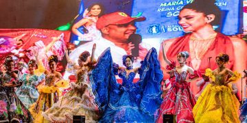 Agenda real deslumbrante, colorida y de mucho goce, vivió María Victoria Vargas Pacheco, Reina Central del Carnaval de Soledad