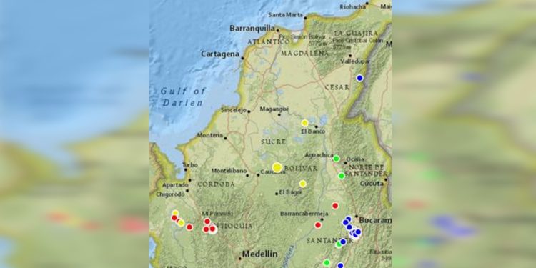 Tembló en Colombia y el mundo: zonas afectadas, epicentro y magnitud