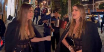 Sofía Vergara llegó a Colombia y aprovechó para bailar vallenato
