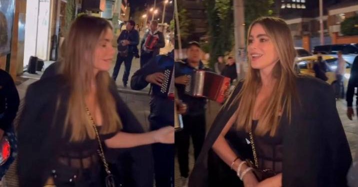 Sofía Vergara llegó a Colombia y aprovechó para bailar vallenato