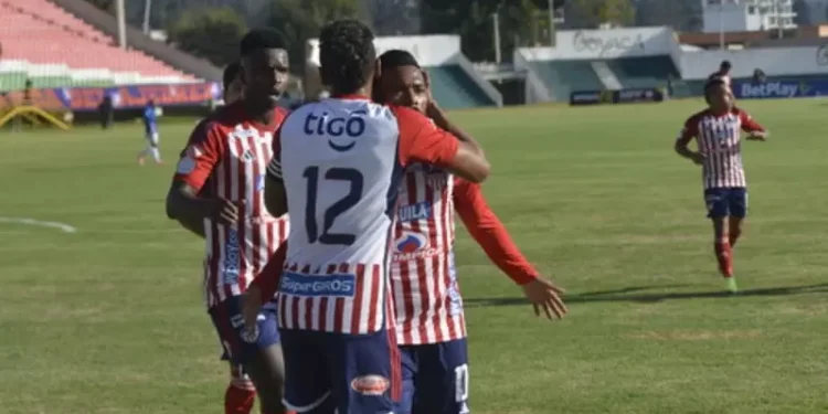 Junior rescató un empate sobre el final en Tunja