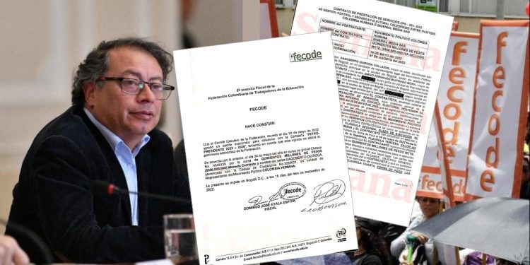 Revelado contrato que demuestra que Fecode destinó $500 millones a Colombia Humana para ‘Auditar’ resultados electorales de campaña “Presidente Petro”