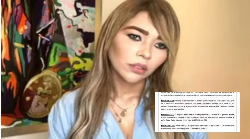 Retención de $500 millones por parte de Day Vásquez en caso de Nicolás Petro que debía entregar a la Fiscalía