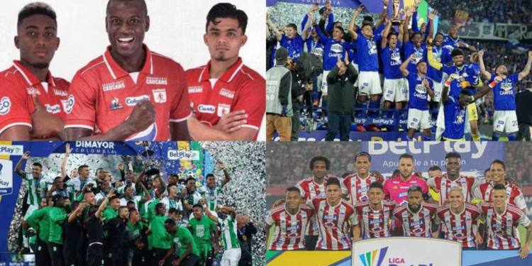 Estos son los mejores equipos de fútbol colombiano según la IA