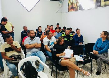 Comité de riesgo y seguridad con autoridades de Galapa de cara a los eventos de Carnaval