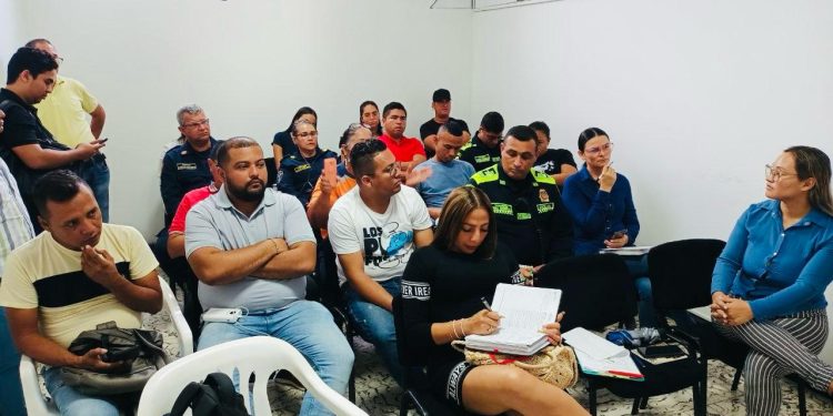Comité de riesgo y seguridad con autoridades de Galapa de cara a los eventos de Carnaval