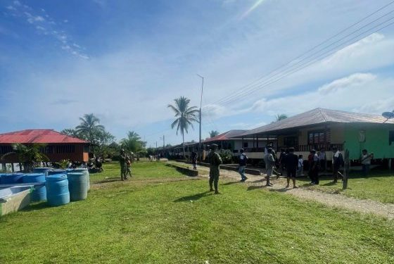 Armada de Colombia mantiene dispositivos de seguridad sobre el río San Juan