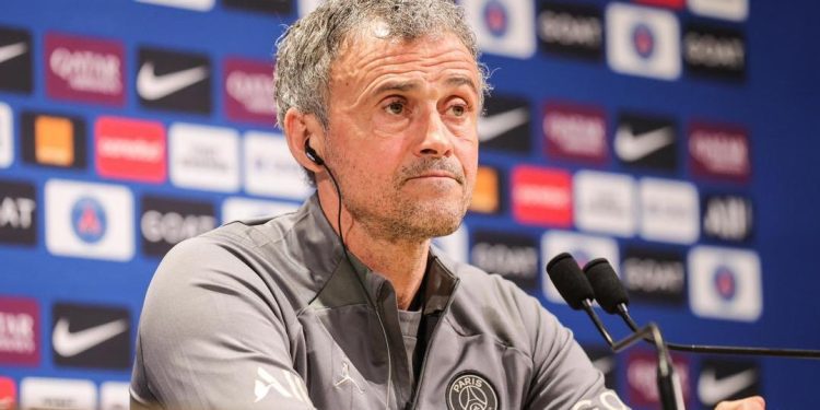 “Nos tenemos que acostumbrar a jugar sin Mbappé”: Luis Enrique, entrenador del PSG