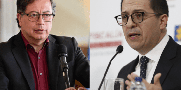Petro acusa al Fiscal Barbosa de “orquestar un golpe de estado”: El mandatario respondió a una cuenta falsa sobre el Fiscal