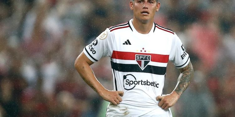James Rodríguez ya tiene un pie fuera de Sao Paulo: técnico del club confirmó la salida