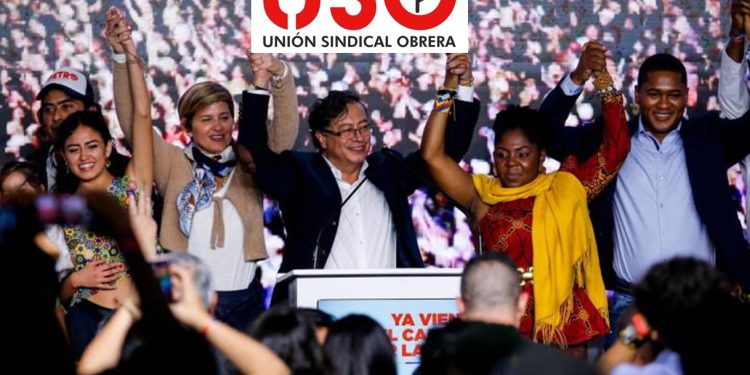 La USO habría aportado $1.033 millones a la campaña de Gustavo Petro