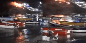 Controlan incendio en Santa Marta que amenazó con llegar a lujoso hotel en Taganga