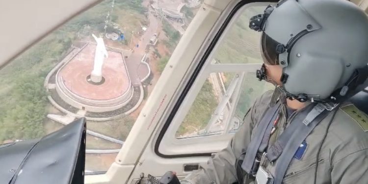 Operaciones aéreas en el suroccidente del país son desplegadas para garantizar la seguridad durante el plan retorno