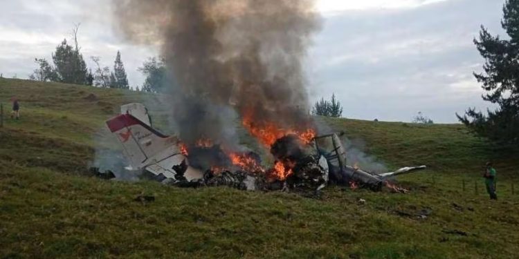 Avioneta tipo ambulancia se accidentó en Antioquia: los cuatros ocupantes murieron