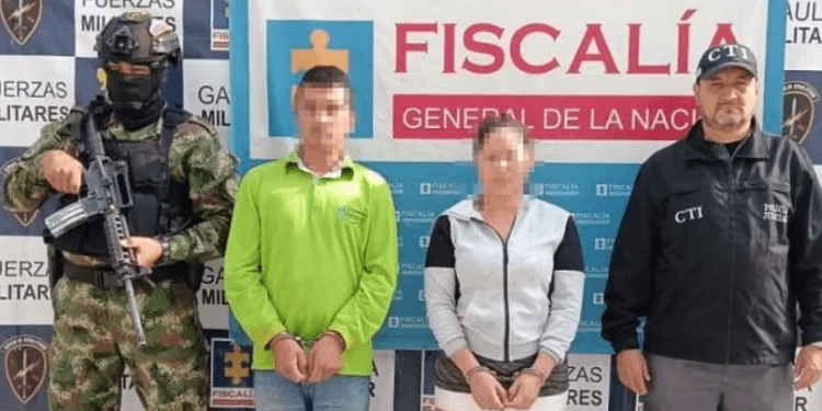 Gaula y CTI capturan a pareja señalada de secuestro y extorsión a comerciantes