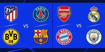 Así quedaron los cruces de cuartos de final de la UEFA Champions League