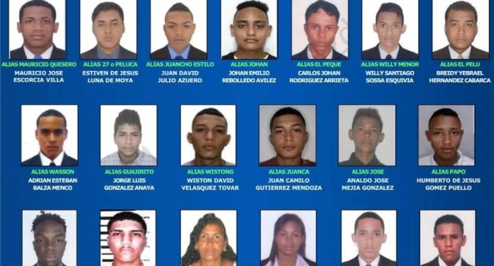 Policía dio a conocer nuevo cartel de los más buscados por homicidio en Barranquilla