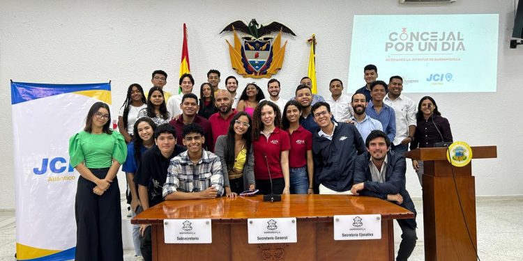 Jóvenes de Barranquilla toman el rol de concejales por un día