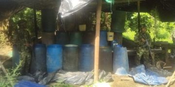 Destruidos dos laboratorios para el procedimiento de pasta base de coca